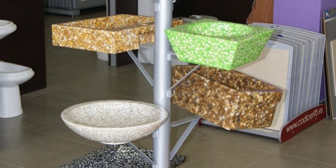 sanitarios de piedras y resina